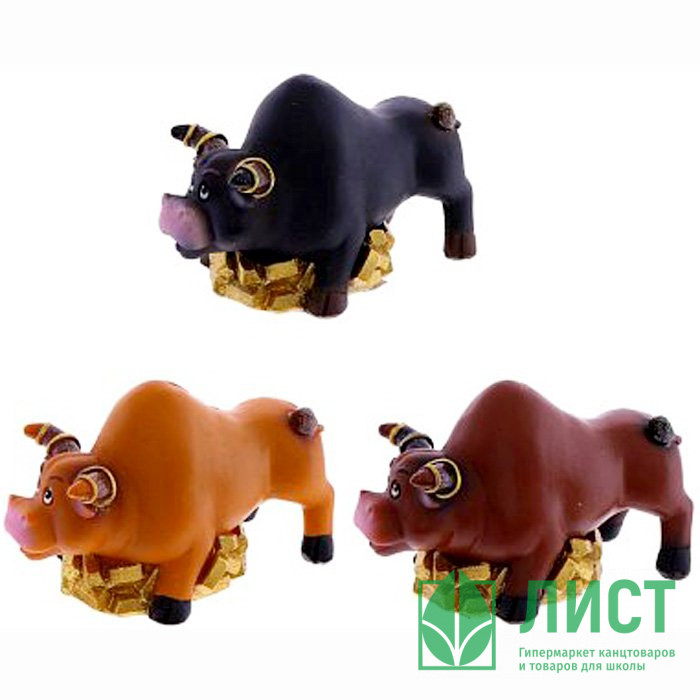 Копилка СГ "Бычок" 9см в ассортименте арт.746705