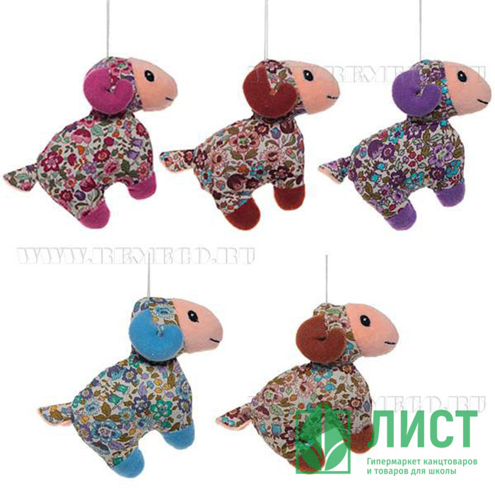 юИгрушка мягкая СГ "Барашек" 12см  арт.394725