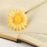 УЦЕНКАЦветок 44см Гербера Алмак желтый