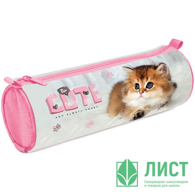 Пенал-тубус 1 отделение (Оникс) ПМО 05-20 Cute kitty 210х70мм мягкий Пенал-тубус 1 отделение (Оникс) ПМО 05-20 Cute kitty 210х70мм мягкий
