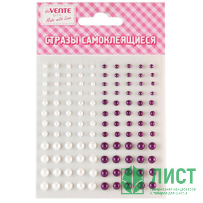 Наклейки-стразы акриловые (deVENTE) Жемчуг ассорти 9,5х10,5 см арт.8004062 Наклейки-стразы акриловые (deVENTE) Жемчуг ассорти 9,5х10,5 см арт.8004062
