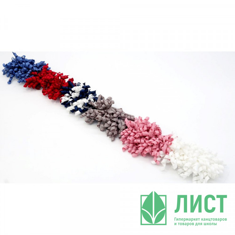 Резинка для волос 2шт микс цв.асс. Спиральки арт. CH-5000