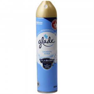 Освежитель Glade 300мл Свежесть белья (Ст.12)