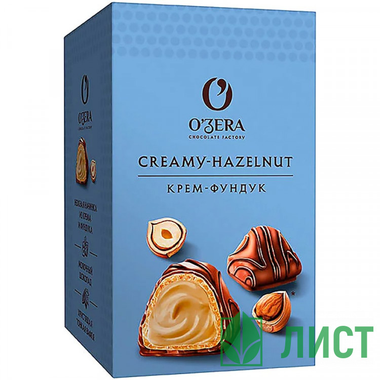 Конфеты "OZera" 150г молочный шоколад, крем и фундук арт.ВК417