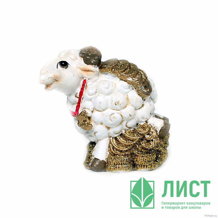 юСтатуэтка СИМВОЛ ГОДА "Барашек" 6.5*4*6.5см арт.NX26383