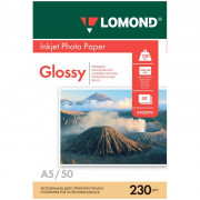 Фотобумага Lomond А5 50л. 230г/м2 1ст. глянцевая (0102070)
