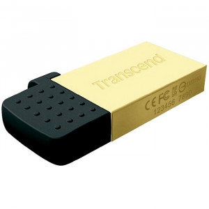 Флеш диск 32Gb USB 2.0 Transcend  JetFlash 380, серебро/золото