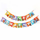 Гирлянда-растяжка С Днем Рождения Союзмультфильм 176см арт.9864410