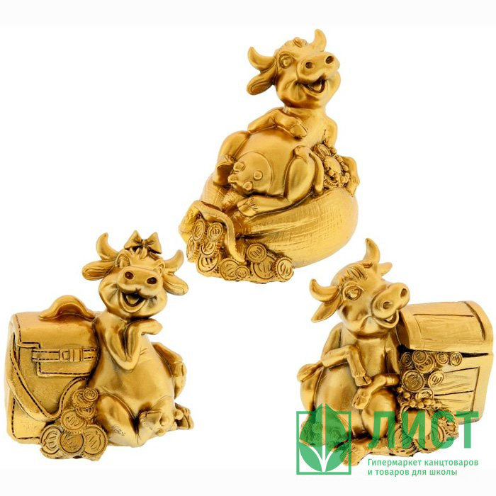 Копилка СГ "Коровка" 8см в ассортименте арт.752938