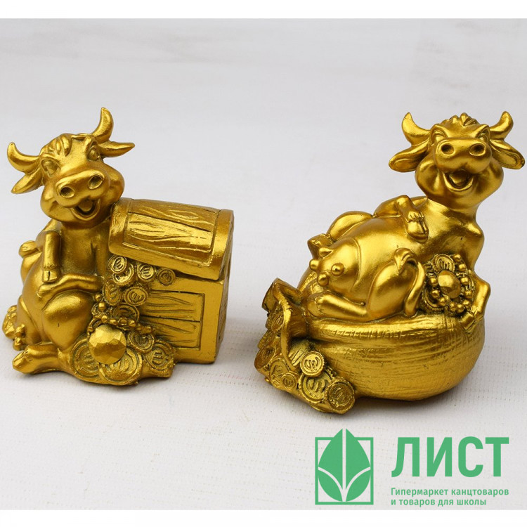 Копилка СГ "Коровка" 8см в ассортименте арт.752938