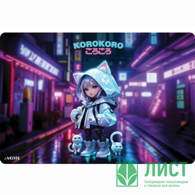 Коврик для стола А3 (deVENTE) Korokoro 3D 43x29см арт.8061532 Коврик для стола А3 (deVENTE) Korokoro 3D 43x29см арт.8061532