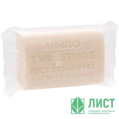 Туалетное мыло 200г Туалетное в упаковке Туалетное мыло 200г Туалетное в упаковке