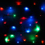 Гирлянда электрическая для дома точечная 3,5м 36LED цвет мульти (зеленый провод) 8режимов арт.130-359 - 