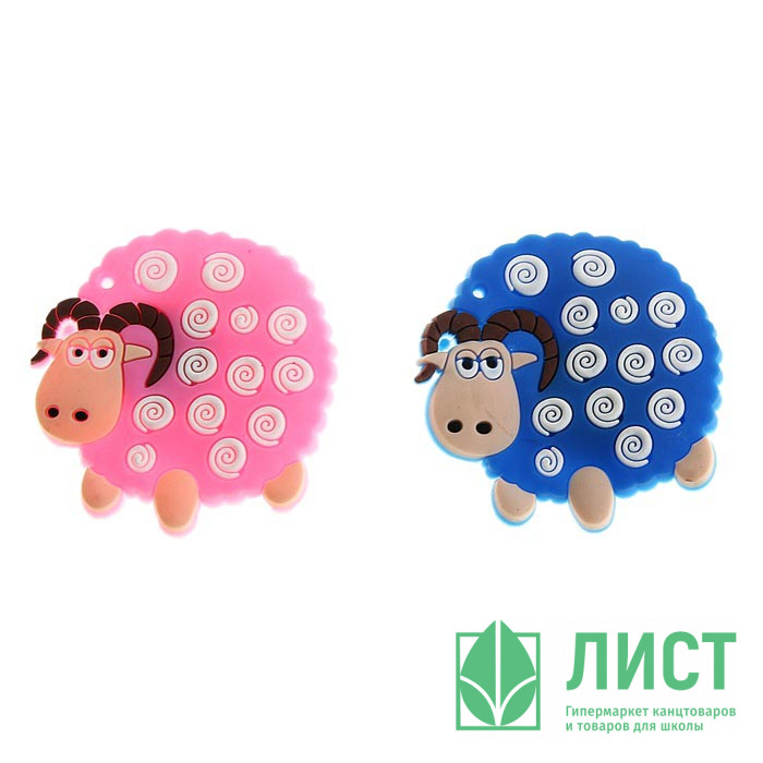 юМагнит СИМВОЛ ГОДА "Барашек" МИКС 4,8*5,2см арт.699987