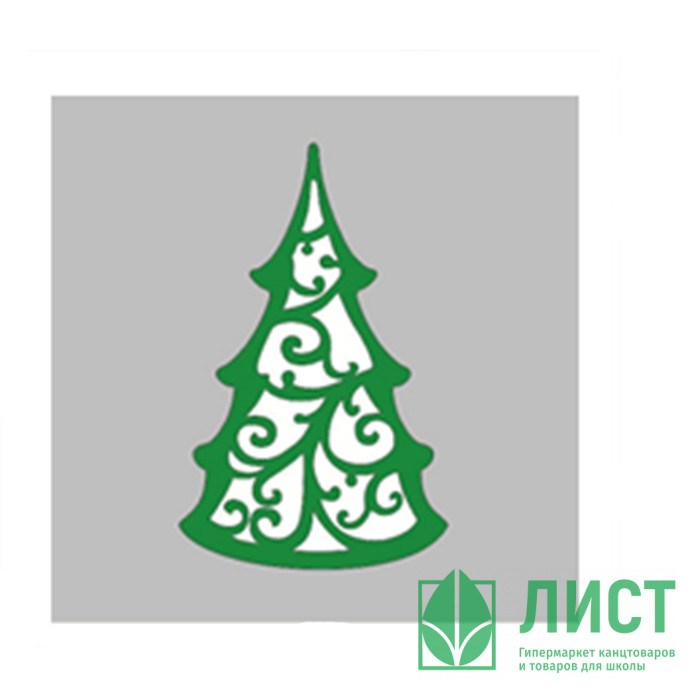 Фигура 2-d  "Елка резная" 30 см пенопласт