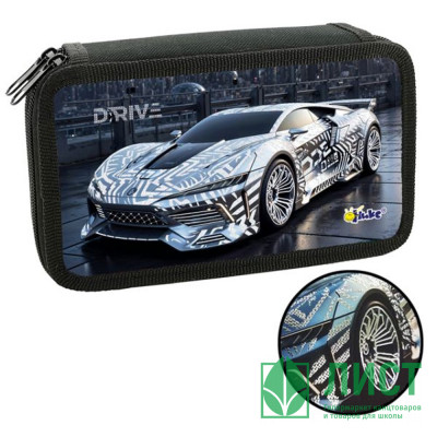 Пенал 2 отделения (ОНИКС) ПКК 11-12 Silver auto 190х110мм ламинированный картон арт.86440 Пенал 2 отделения (ОНИКС) ПКК 11-12 Silver auto 190х110мм ламинированный картон арт.86440