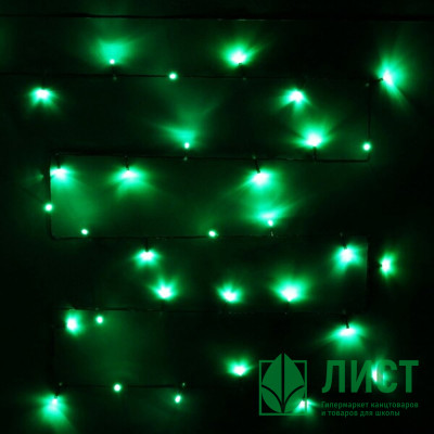 Гирлянда электрическая для дома точечная 13м 152LED цвет зеленый (зеленый провод) 8режимов (можно соединять) арт.120-065 Гирлянда электрическая для дома точечная 13м 152LED цвет зеленый (зеленый провод) 8режимов (можно соединять) арт.120-065