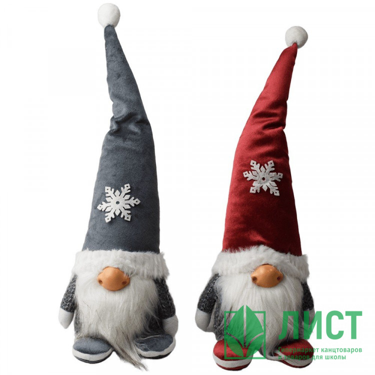 Игрушка декор. "Гном" 37см асс. арт.774053