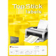 Этикетки самоклеящиеся HERMA TOPSTICK 70х32, лист А4(100л/уп.)