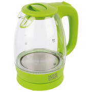 Чайник стекло 1,7л Homestar, арт. HS-1012, зеленый, 2200Вт