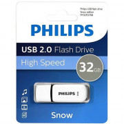 Флеш диск 32GB USB 2.0 PHILIPS SNOW, белый