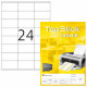 Этикетки самоклеящиеся HERMA TOPSTICK 70х36, лист А4(100л/уп.)