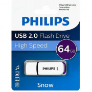 Флеш диск 64GB PHILIPS SNOW USB 2.0