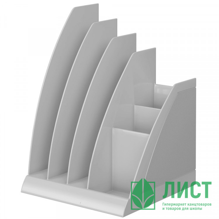 Вертикальный накопитель 3 секции  ErichKrause Regatta Classic белый арт.59739 (Ст.1)