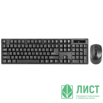 Клавиатура+мышь беспроводная набор Defender C-915 RU, USB черный Клавиатура+мышь беспроводная набор Defender C-915 RU, USB черный