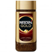 Кофе Nescafe Gold 095гр (+молотый/банка стекло) (Ст.12)