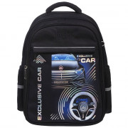 Рюкзак для мальчиков школьный (Hatber) LIGHT Exclusive car  38х29х14,5 см арт.NRk_15168