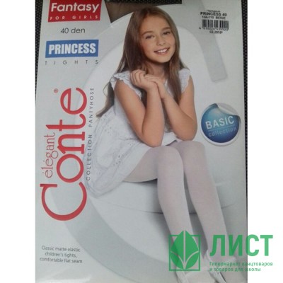 Колготки арт.18С-229СП  88% полиамид 12% эластан Princess bianco/белый (Conte) Колготки арт.18С-229СП  88% полиамид 12% эластан Princess bianco/белый (Conte)