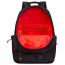 Рюкзак для мальчиков (Grizzly) арт RQL-218-1/1 черный-красный 28×41×18см - 