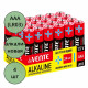 Батарейка deVENTE LR03 (ААА) алкалиновые BL4 (цена за упаковку) без блистера арт.9010115