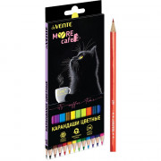 Карандаши цветные deVENTE МуурКафе (MooreCafe) 12 цветов 2М 2,8 мм шестигранные арт.5022627