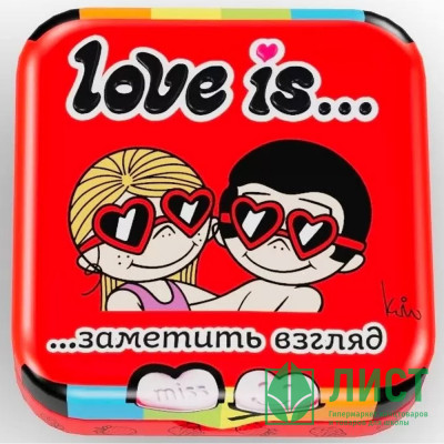 Конфета освежающая Love Is 20гр, Клубника (Ст.12) Конфета освежающая Love Is 20гр, Клубника (Ст.12)