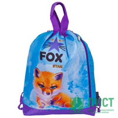 Сумка для сменной обуви 1 отделение (deVENTE) Cute Fox карман на молнии 38x43x9см арт.7040346 Сумка для сменной обуви 1 отделение (deVENTE) Cute Fox карман на молнии 38x43x9см арт.7040346