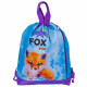 Сумка для сменной обуви 1 отделение (deVENTE) Cute Fox карман на молнии 38x43x9см арт.7040346