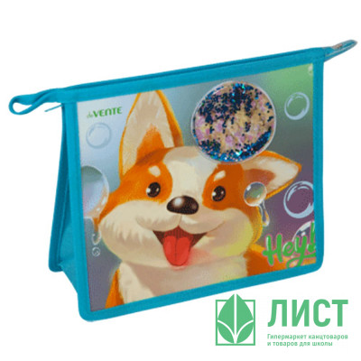 Папка школьная для тетрадей А5 на молнии (deVENTE) Hey Corgi арт. 8056380 Папка школьная для тетрадей А5 на молнии (deVENTE) Hey Corgi арт. 8056380