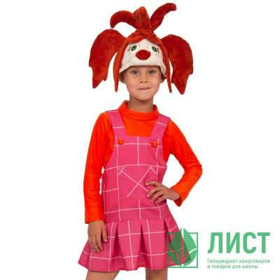 Костюм Д (МУЛЬТ ГЕРОЙ) Лиза (кофта,сарафан,маска) р.28/110 арт.86003-XS Костюм Д (МУЛЬТ ГЕРОЙ) Лиза (кофта,сарафан,маска) р.28/110 арт.86003-XS
