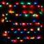 Гирлянда эл.д/дома 09м 180LED "MINI" цв.мульти 8реж (зеленый провод) IP-20 арт.196-156 - 