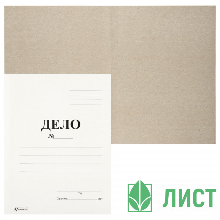 Обложка "ДЕЛО" 280г/м2 мелованный картон арт.22075 (Ст.400)