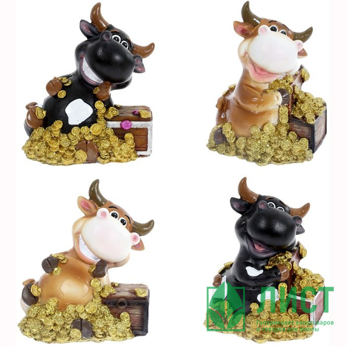 Копилка СГ "Коровка" 12см арт.755349