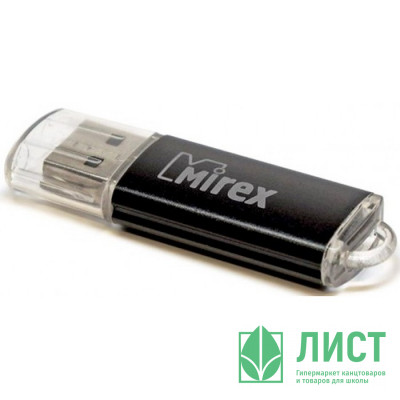 Флеш диск 8GB USB 2.0 Mirex Unit черный Флеш диск 8GB USB 2.0 Mirex Unit черный