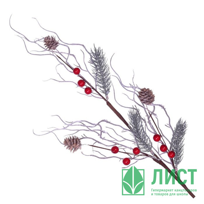 Украшение декоративное "Ветка" 60см арт.741471
