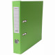 Папка-регистратор 50мм ПВХ с 1 сторонней обтяжкой, металлический уголок, лайм