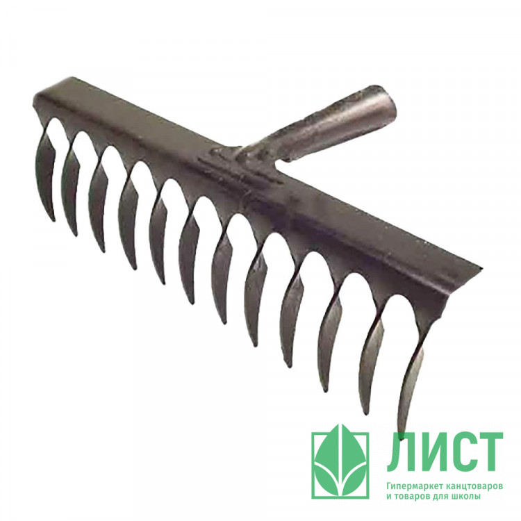 Грабли витые 12-зуб без черенка Эконом 25см