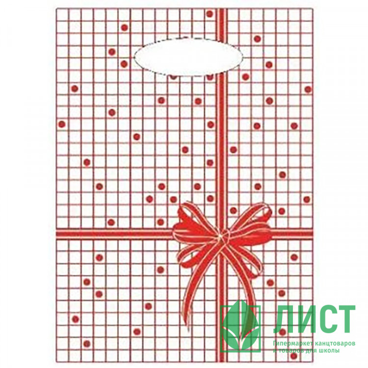 Пакет ПВД прорезная ручка 20*30 30мкм  Красная клетка