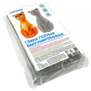 Глина для лепки deVENTE Голубая 1000г вакуумированная арт 8042003