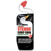 Чистящее средство  для сантехники ТУАЛЕТНЫЙ УТЕНОК 500мл Видимый эффект